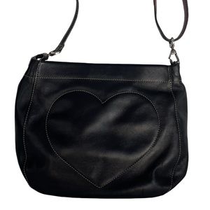 Brighton Joni Puffed Heart Crossbody Bag, Vintage